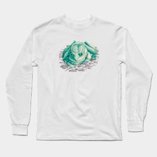 Blue Frog Long Sleeve T-Shirt